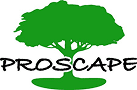 Green tree with "Proscape" text logo.
